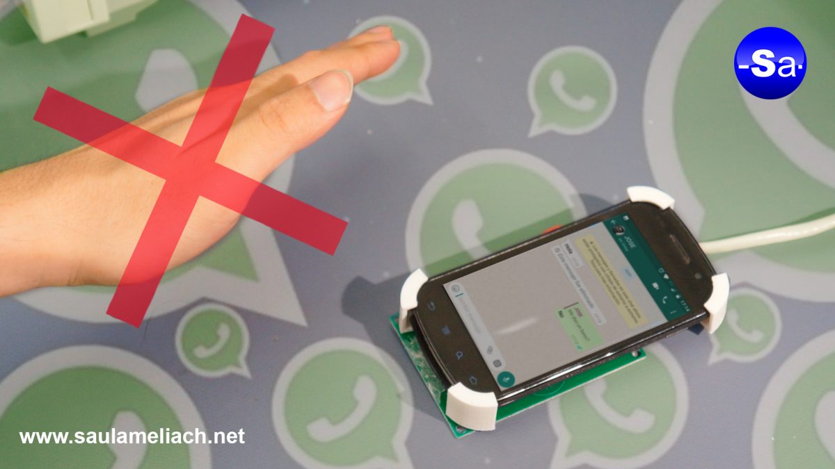 Enviar mensajes de whatsapp sin tener que tocar el teléfono