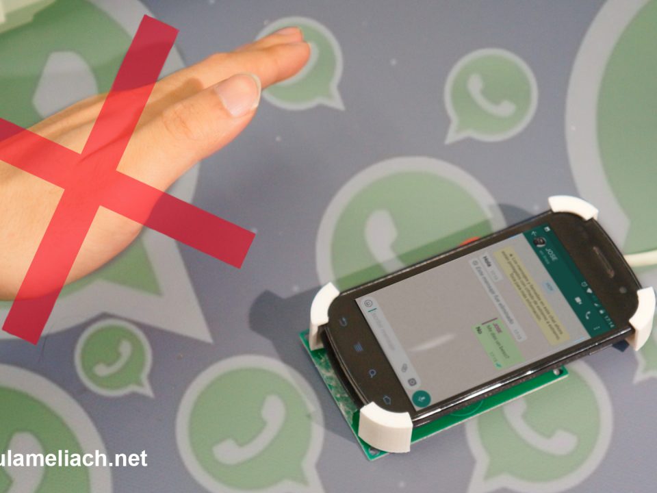 Enviar mensajes de whatsapp sin tener que tocar el teléfono